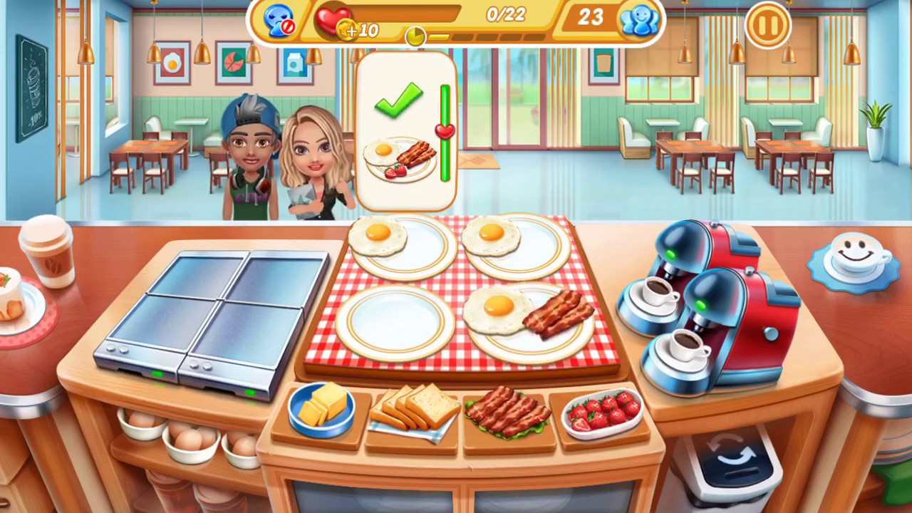 Cooking City - Breakfast Bar Level 10-2 (No Boosters)
