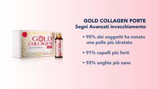 Video: Pure Gold Collagen Integratore al Collagene Antirughe per Pelle Capelli e Unghie