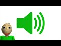 Baldis Basics All Sound Effects