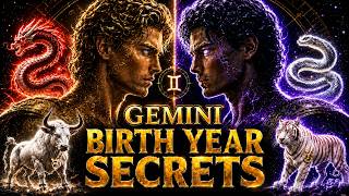 Gemini Birth Year Secrets ♊ Hidden Mind, Dual Nature & Destiny