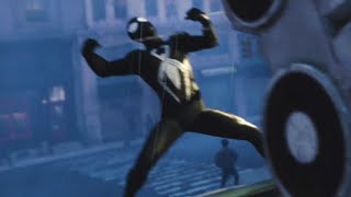 Spider-Man PS5 New Venom Black Suit Combat Gameplay