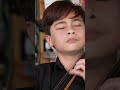 Thirteen-year-old Cameron Renshaw plays a tricky piece on a single string of his cello.