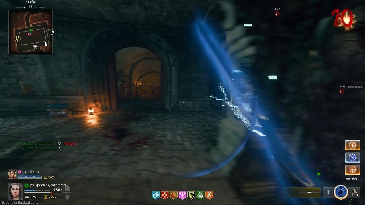 Venzo al Guardián de CITADELLE DES MORTS con la Rail Gun - BO6 [ZOMBIES] - @Angel-Cazares