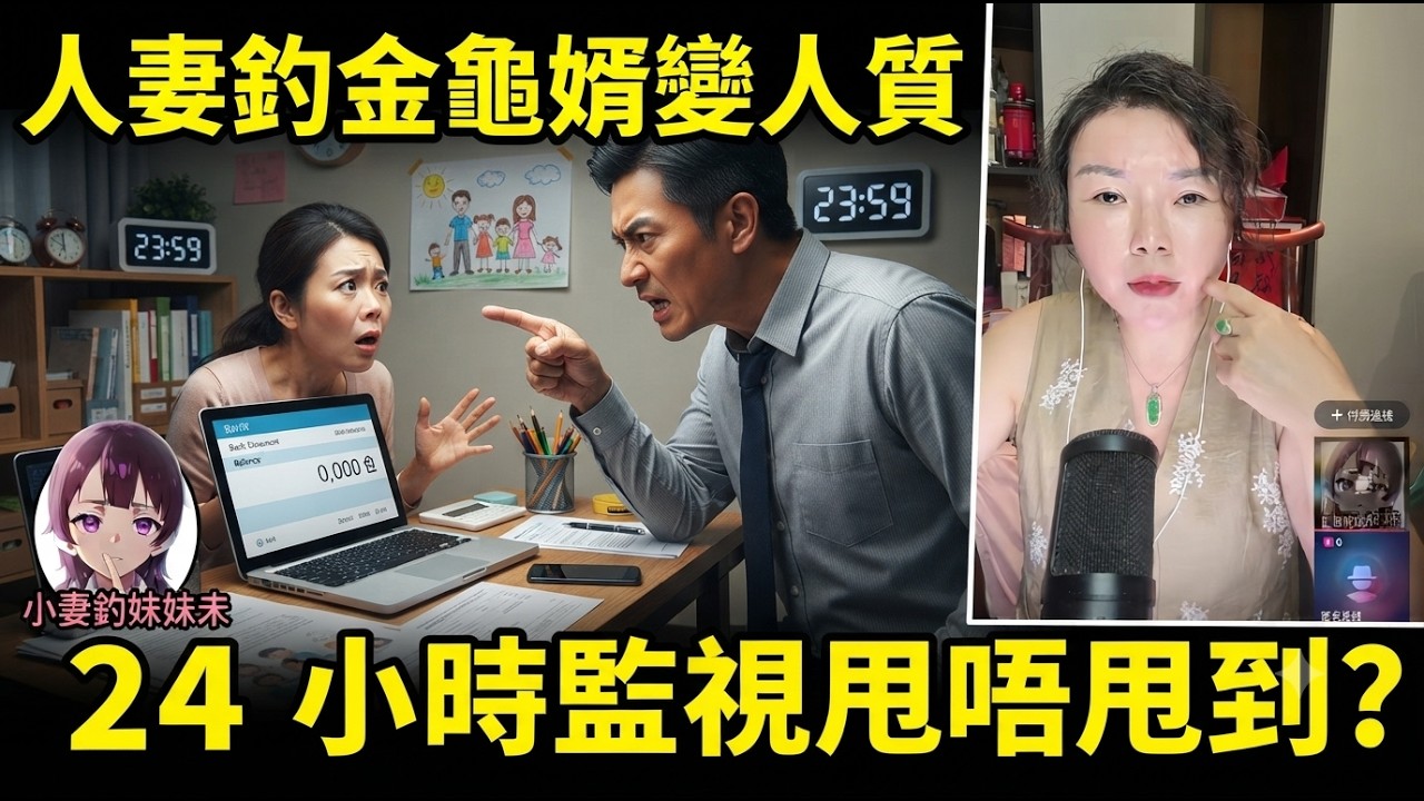 人妻偷食偷出禍🫣，嫌老公搵得少，出軌搭上「幼稚園男家長」諗住搵水魚🤑點知對方係控制狂魔😱！而家想甩都甩唔到.. #小元徒弟 幸如姐姐 #粵語情感 FISH 6 7 28 NI A