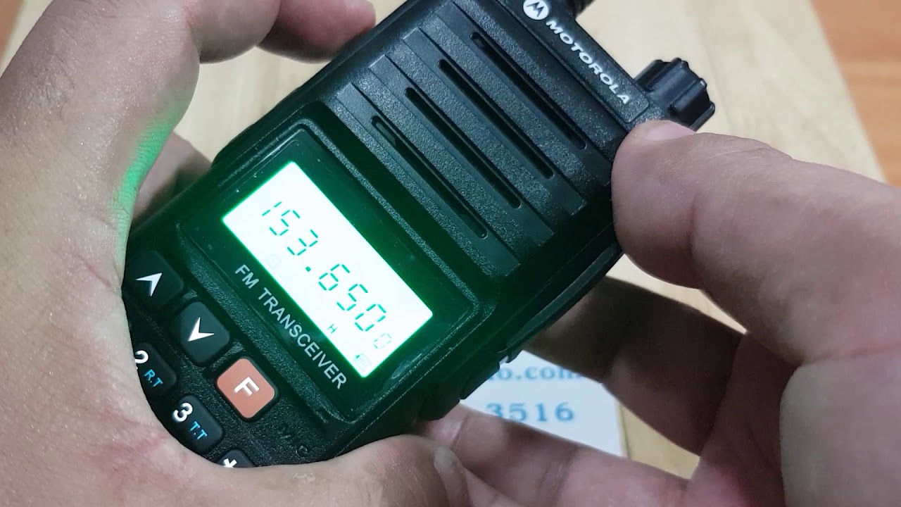 วิธีปิดรีพีทเตอร์ Motorola GP1900