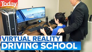 VR driving school for teens | Today Show Australia screenshot 4