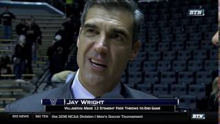 Jay Wright on Playing at Mackey Arena Details