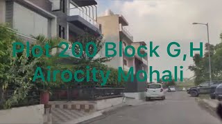 Available Plot 200gaj, Block G.H, Aerocity Mohali #viral #plots #property #house #video #aerocity