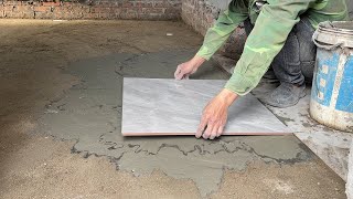 Amazing Techniques Construction Floor With Sand &amp; Cement