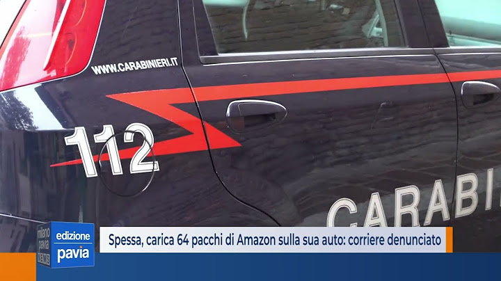 Amazon | Spessa, carica 64 pacchi sulla sua auto: corriere denunciato dai carabinieri