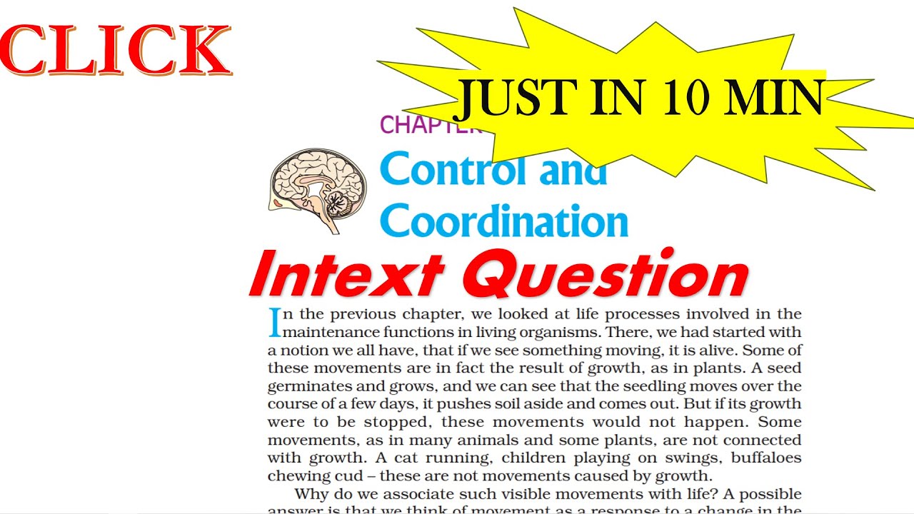 Class 10th Science Chapter 7 In Text Questions Control And Class 10th science chapter 7 in text questions control and