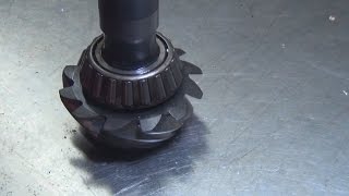 How To Remove A Pressed On  Pinion Bearing video