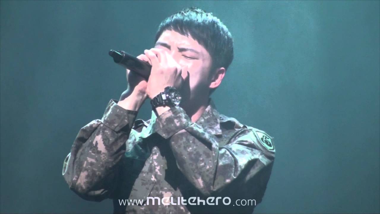 160415 재중(Jaejoong) - 중독된 사랑 (군악대 순회공연)