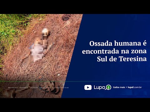 Ossada humana é encontrada na zona Sul de Teresina