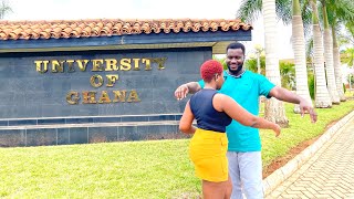 University of Ghana Campus is Beautiful. WATCH THIS!😍