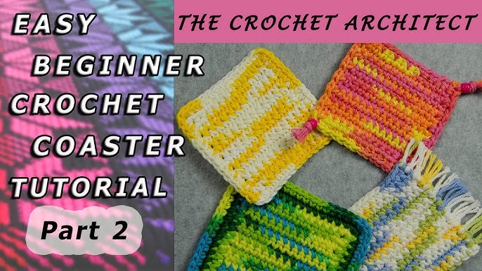 16 Creative Crochet Coaster Patterns