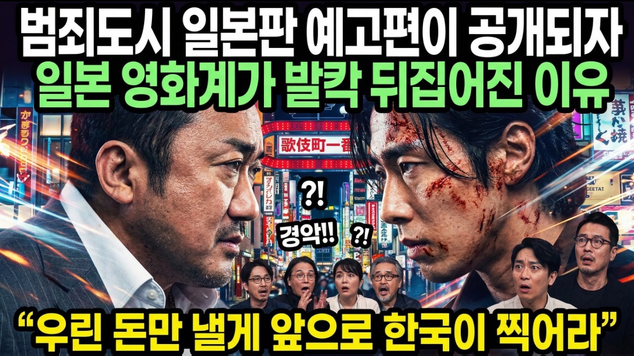 범죄도시 일본판 예고편이 공개되자 일본 영화계가 발칵 뒤집어진 이유 "우린 돈만 낼게 한국이 찍어라”