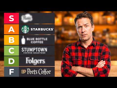 Every Major Coffee Brand Ranked From Worst To Best