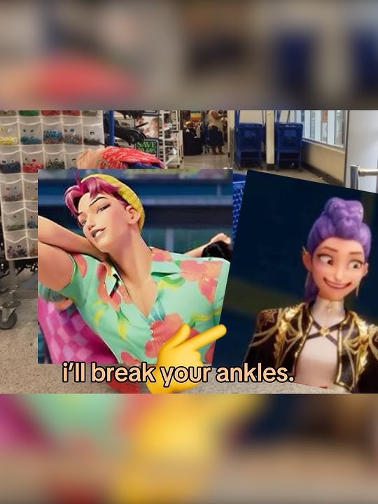 Huntrix and Saja boys shop at Ross #sajaboys #kpopdemonhunters #huntrix