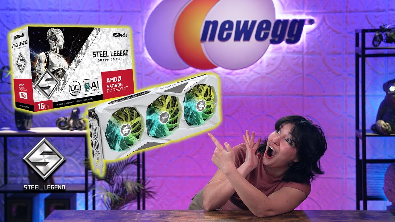 UPSIZE YOUR GAMING PERFORMANCE! ASRock Steel Legend Radeon RX 7600