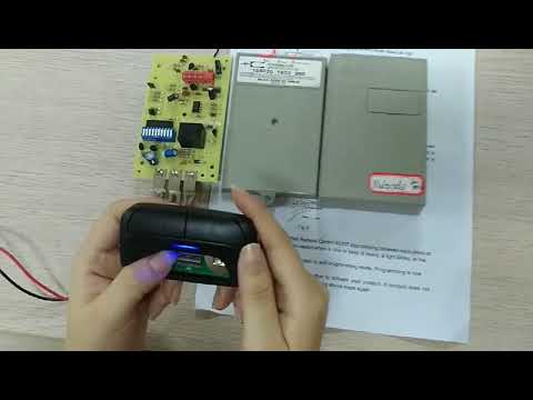RC SM24 LT compatible for Brand ID 13 Linear multi code 300mhz operate video