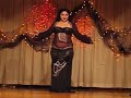Belly Dancer Hiba Drum Solo