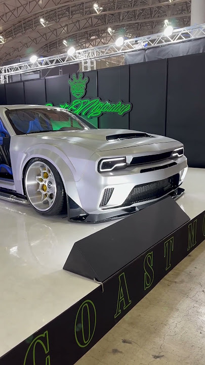 This custom is awesome🤯　#silver #japan #tokyoautosalon #jdm #custom #supercar #dodgecharger #dodge