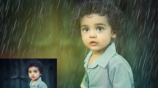 Rain effect in photoshop cs6 Tutorial