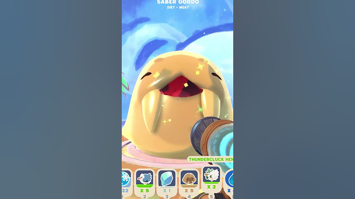 Feeding the Saber Gordo - Slime Rancher 2