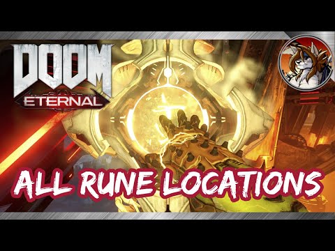 Vídeo: Locais De Doom Eternal Rune: Onde Encontrar Todas As Runas Para Vantagens Permanentes