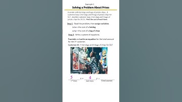 Solving Word Problems with Systems of Equations | Real-World Math Made Easy! 💡✏️| Example 1