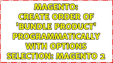 Magento: Create order of 