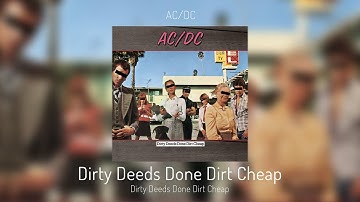 Thumbnail of AC/DC - Dirty Deeds Done Dirt Cheap