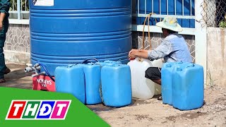 Tình trạng thiếu nước sinh hoạt lại tái diễn ở Long An | THDT