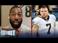 It's way too soon to compare Taysom Hill to Lamar Jackson — Greg Jennings | NFL | FIRST THINGS FIRST