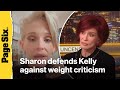Sharon Osbourne defends daughter Kelly against weight loss criticism: 'She can't eat right now'