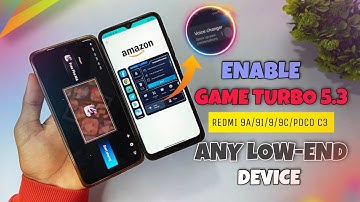 Enable Game Turbo 5.3 In Low End Devices - Redmi 9a/9i/9/9c/poco c3 etc | Enable Voice Changer 😻