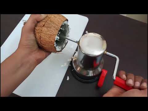 Coconut Scraper gadget put to