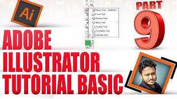 Learn Adobe Illustrator Basic Tools Tutorial I PART 9 I Bangla Tutorial I 10 Minute Design