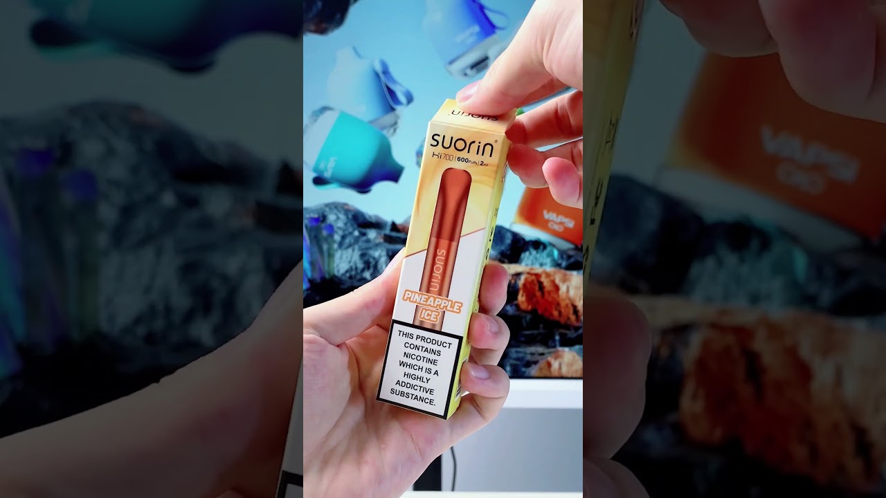 Try Out The Suorin Air Bar Disposable Vape