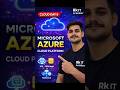 🚀 Microsoft Azure – Cloud Platform Explained | Cloud Day 8 #Shorts