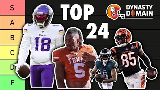 Top 24 CORNERSTONE Dynasty Assets WITH ROOKIES (Dynasty Fantasy Football 2023)