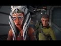 Star Wars Rebels - Ahsoka Tano & Darth Vader sense each other [1080p]