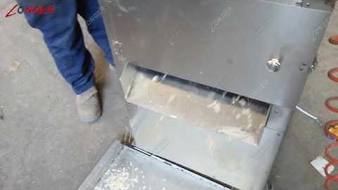 Almond Slice Cutting Machine Working Video|Almond Peanut Kernel Slicing Machine