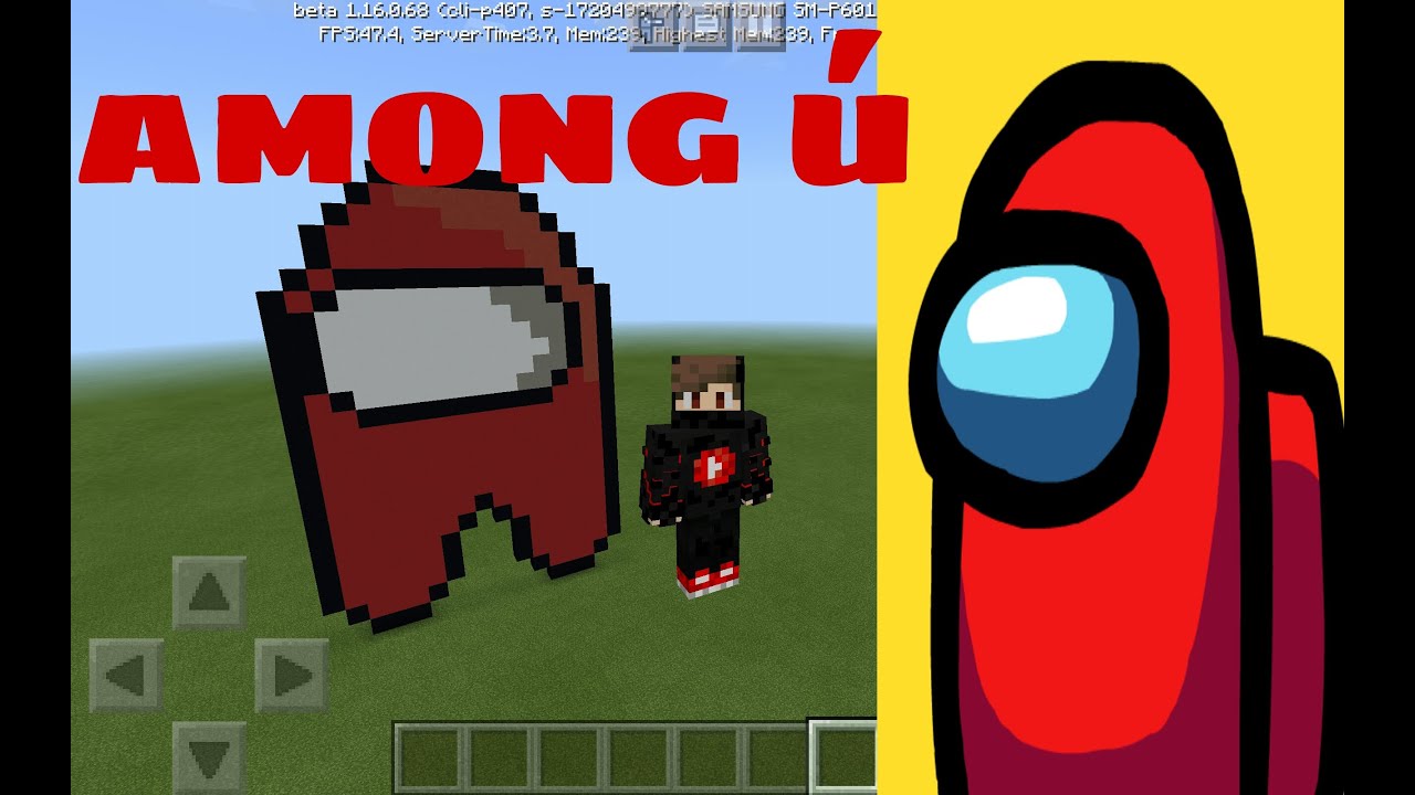 [MINECRAFT] XÂY HÌNH AMONG US // PHÚ MC GAMER