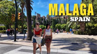มาลากา สเปน 🇪🇷 พฤษภาคม 2024 เดินเลียบคอสตาเดลโซล 4K