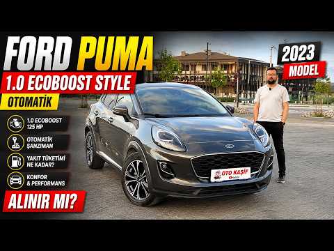 2023 Ford Puma 1.0 EcoBoost Style Otomatik İnceleme | Az Yakan SUV!