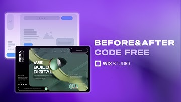 How to create a Before & After effect | Wix Studio #wixstudio #beforeafter #lowcode