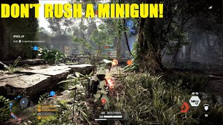 LUKE GETS DESTROYED BY MY HEAVY MINIGUN - SWBF2