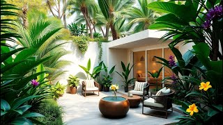 Transform Your Space: Stunning Tropical Courtyard Ideas for a Lush Outdoor Oasis
